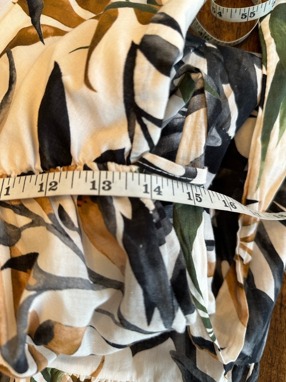 Civico 51 | Tropical Tiered Belted Maxi Dress - Made in Italy, Sz XL, NWT - Picture 14 of 16